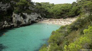 Cala Macarelleta en Menorca