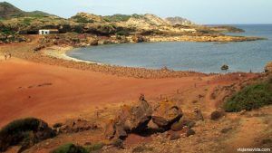 De camino a Cala Pregonda