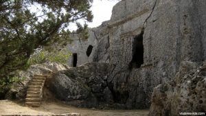 Necrópolis Cala Morell en Menorca