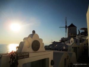 Atardecer en Oia