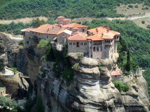 Monasterio de Varlaam en Meteora, en Tesalia (Grecia)