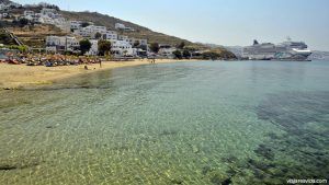 Playa Agios Stefanos en Mykonos