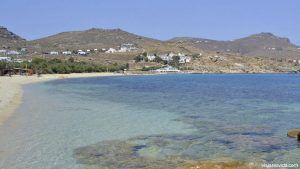 Playa Kalafatis en Mykonos