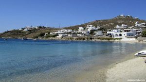Playa Ornos en Mykonos