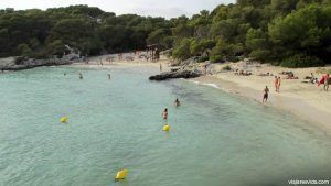 Cala en Turqueta en Menorca