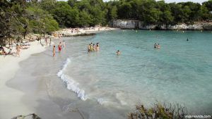 Cala en Turqueta en Menorca