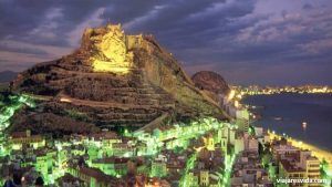 Castillo de Santa Bárbara en Alicante