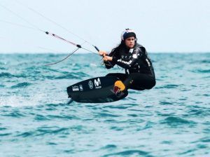 Gisela Pulido, 11 veces campeona del mundo de kitesurf, vive en Tarifa