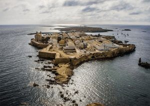 Tabarca desde el aire
