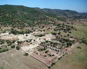 Visión general del yacimiento de Medina Azahara