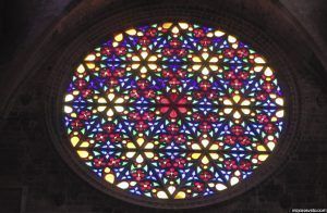 Rosetón de la Catedral de Palma de Mallorca