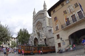Plaça de la Constitució en Sóller