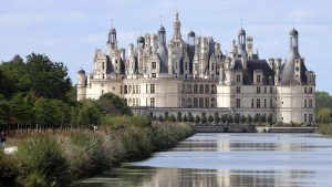El tejado de la château de Chambord