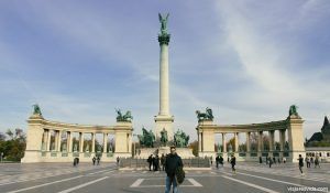 Plaza de los héroes de Budapest. Qué ver y hacer en Budapest en 3 días