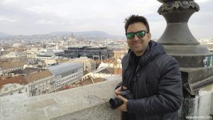 Vistas desde Basílica de San Esteban en Budapest
