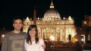 Plaza San Pedro Vaticano en Roma