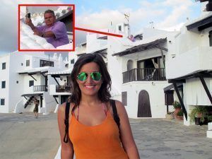 El actor Ángel de Andrés López en Binibèquer Vell