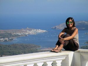 Vista de Fornells en Menorca