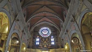 Interior de la Iglesia de Sant Bartomeu de Soller