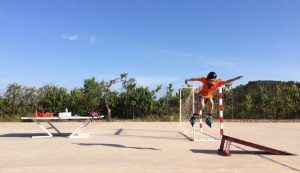 Patinar es otra de las actividades que hacer en Ibiza con niños
