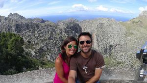 Sierra de Tramuntana desde o alto