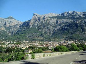 Montañas de la sierra de Tramuntana en Mallorca