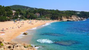 Playa de la costa Brava: Cala Rovira