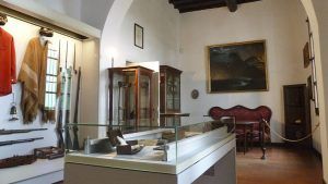 Interior del Museo de Giuseppe Garibaldi en Caprera