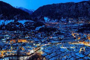 Andorra la Vella por la noche