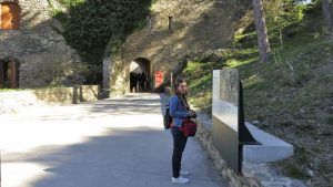Entrada a Sant Pere de Rodes