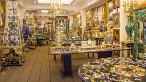 Metropolitan Fine Arts and Antiques. Tiendas de antigüedades en Nueva York