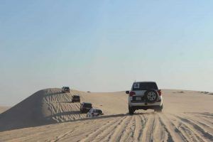 Dunas del desierto de Qatar