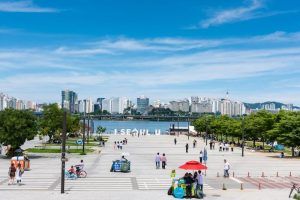 Parque de Hangang. Qué ver y hacer en Seúl capital de Corea del Sur en 7 días