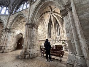 Daniel en la capilla de San Sebastián