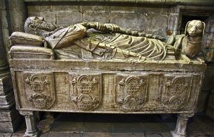 Tumba en la iglesia de la capital de Portugal