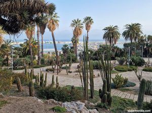 Jardines de Mossèn Costa i Llobera vista general. Vistas al puerto
