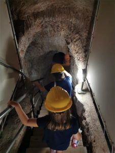 Descendiendo a la mina museo