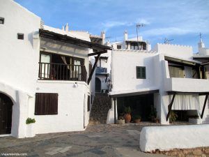 Callejuela en Binibeca Vell
