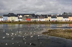 Galway en el oeste de Irlanda