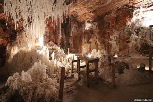 Interior de las minas de sal de Cardona