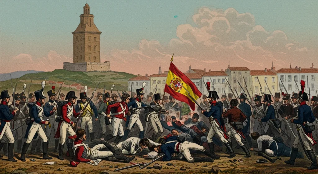 Guerra de Independencia española en A Coruña
