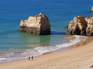 Playa del Algarve portugués