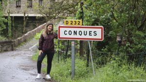 Pueblo del Camino de Santiago francés