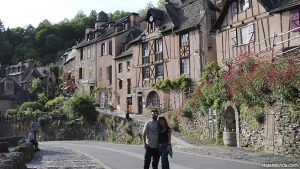 Conques pueblo del sur de Francia