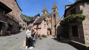 Conques. Pueblo del Camino de Santiago francés