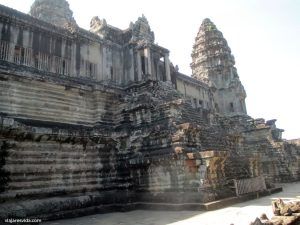 Parte trasera del templo de Angkor Wat