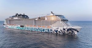 El MSC Euribia en el Caribe