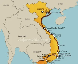 Ruta por Vietnam