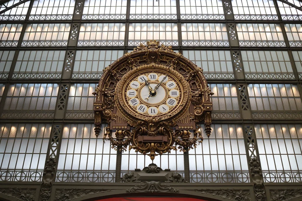 Uno de los relojes del Museo de Orsay
