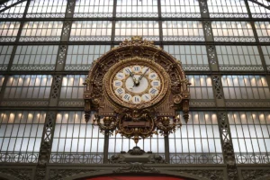 Uno de los relojes del Museo de Orsay
